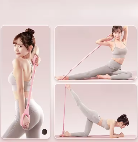 Bande Élastique de Yoga & Fitness – Sangle d’Étirement et Renforcement